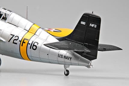 705 - HobbyBoss - 80326 - Grumman F4F-3 Wildcat (early) - painted model