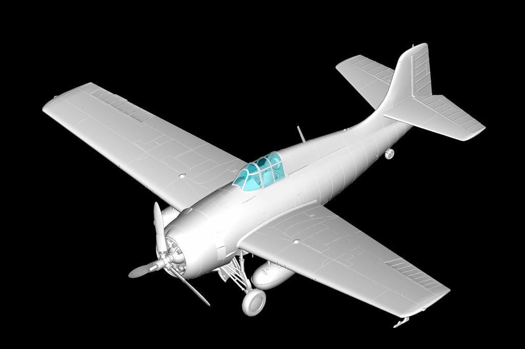 500 - HobbyBoss - 80328 - Grumman F4F-4 Wildcat - digital model