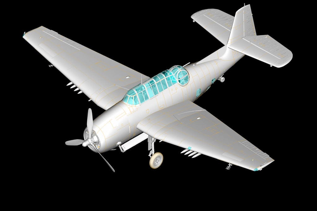 500 - HobbyBoss - 80331 - Grumman Avenger Mk I - digital model