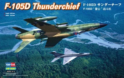 150 - HobbyBoss - 80332 - Republic F-105D Thunderchief - box art