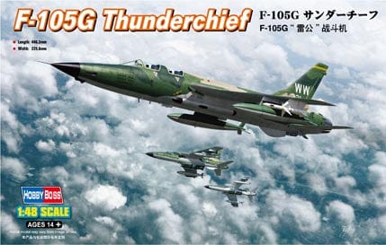 150 - HobbyBoss - 80333 - Republic F-105G Thunderchief - box art