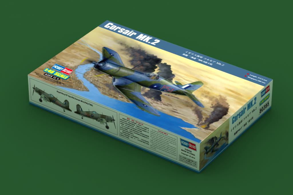 010 - HobbyBoss - 80395 - Vought Corsair Mk II - primary image