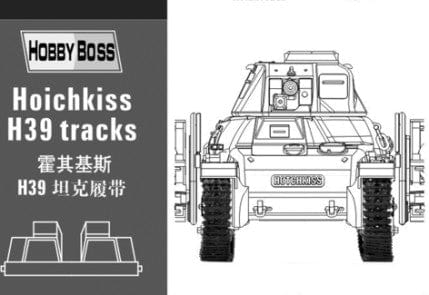 010 - HobbyBoss - 81003 - Hotchkiss H35 / H39 Tracks Set - primary image