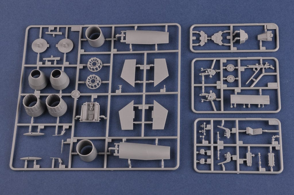 204 - HobbyBoss - 81713 - Sukhoi Su-27UB Flanker C - sprue
