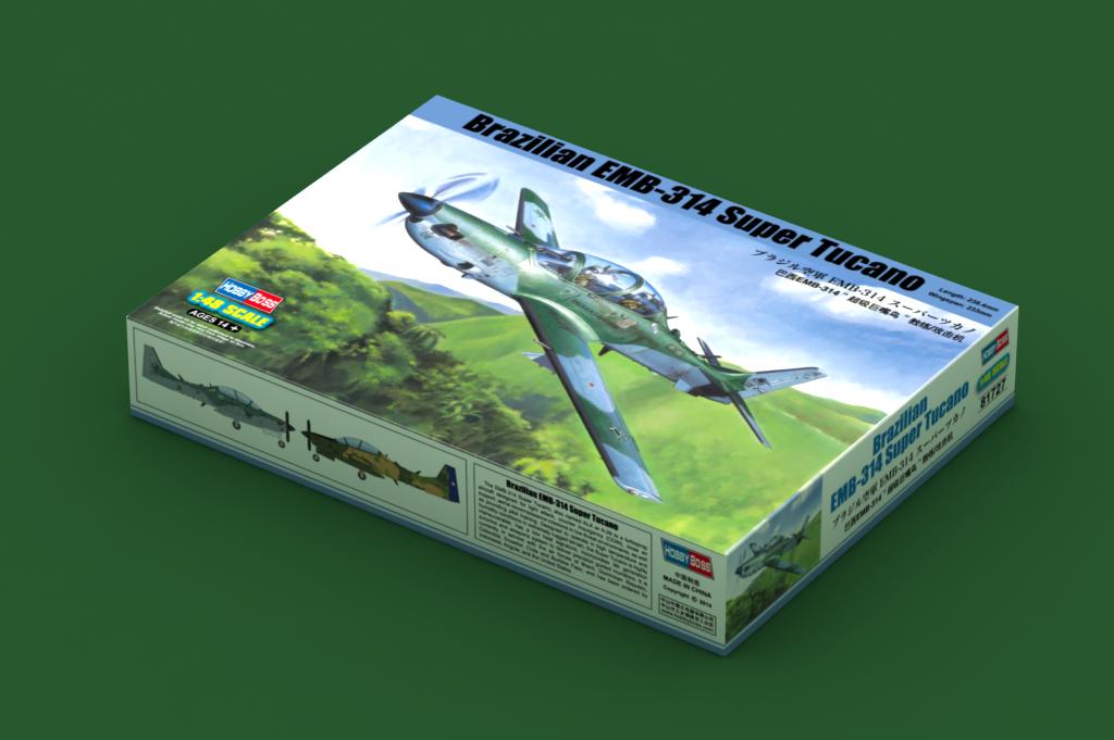 010 - HobbyBoss - 81727 - Embraer EMB 314 Super Tucano - primary image