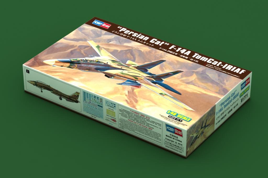 010 - HobbyBoss - 81771 - Grumman F-14A/AM Tomcat ‘Persian Cat’ - primary image