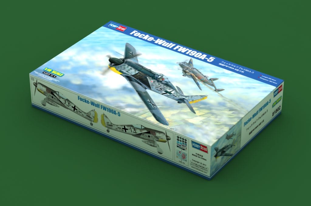 010 - HobbyBoss - 81802 - Focke-Wulf Fw 190 A-5 - primary image