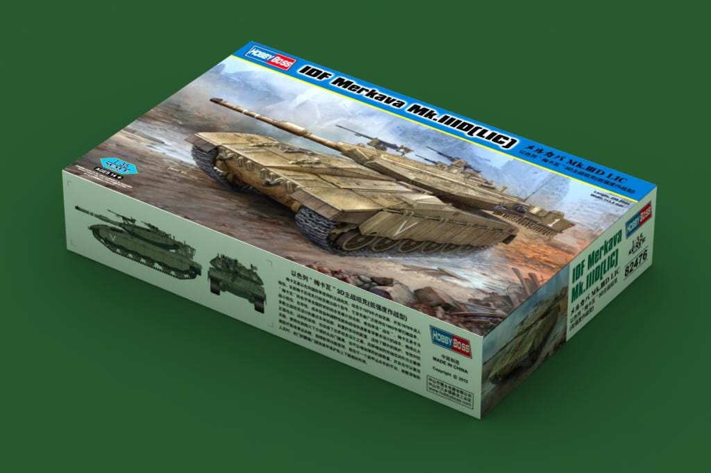 010 - HobbyBoss - 82476 - Merkava Mk.IIID (LIC) - primary image