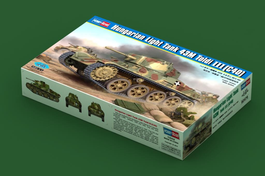 010 - HobbyBoss - 82479 - 43M Toldi III (C40) - primary image