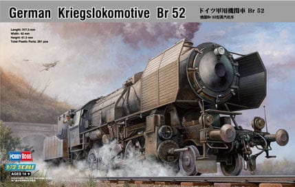 010 - HobbyBoss - 82901 - Kriegsdampflokomotive BR52 - primary image