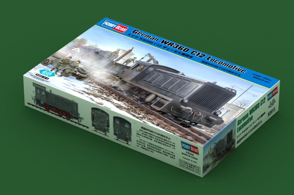 010 - HobbyBoss - 82913 - Kriegsmotorlokomotive WR360 C12 - primary image