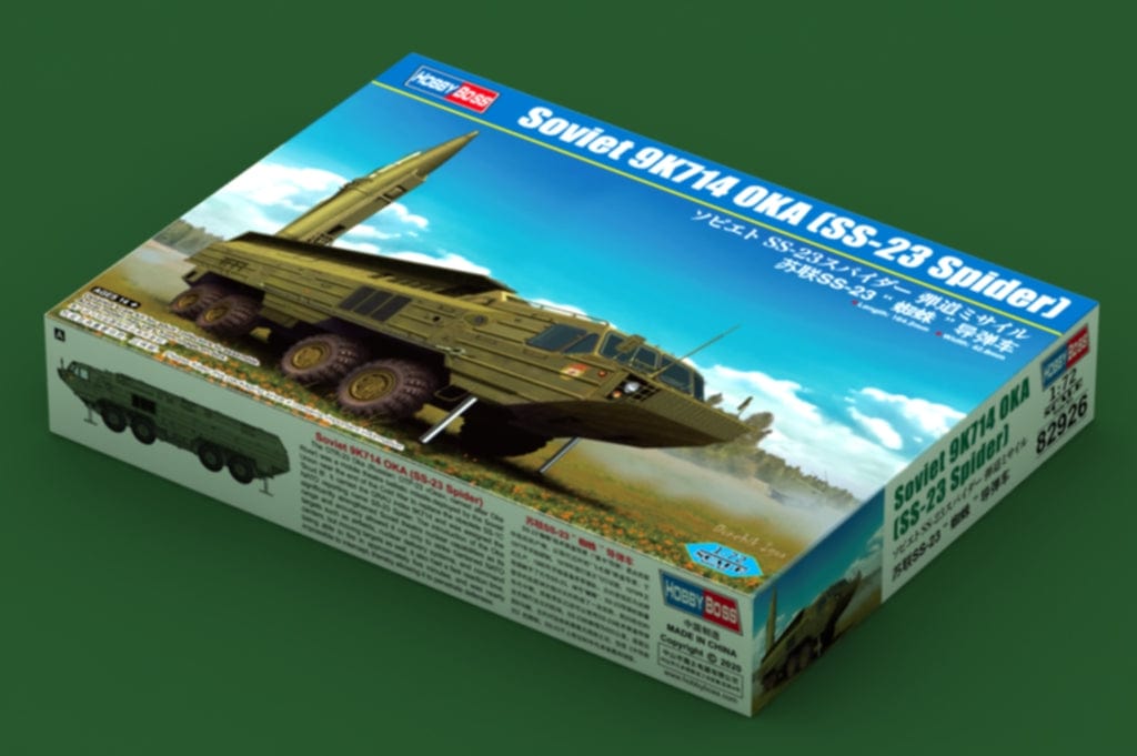 010 - HobbyBoss - 82926 - OTR-23 Oka (SS-23 Spider) on BAZ-6944 9P71 TEL - primary image