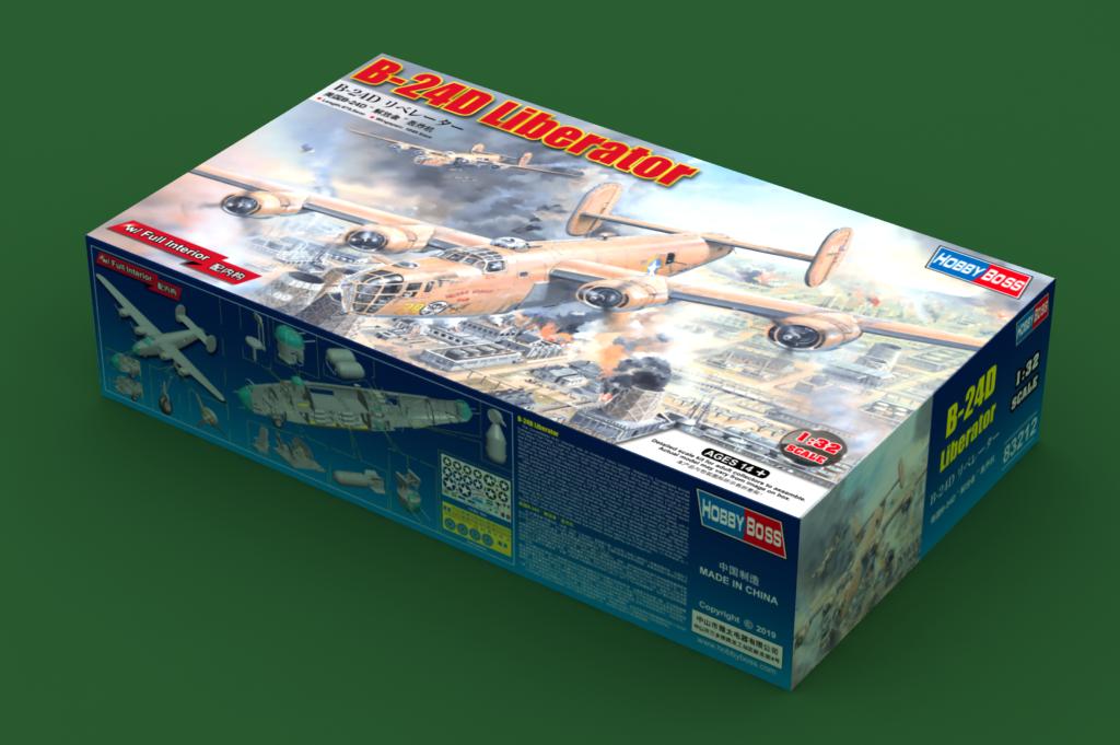 010 - HobbyBoss - 83212 - Consolidated B-24D Liberator - primary image