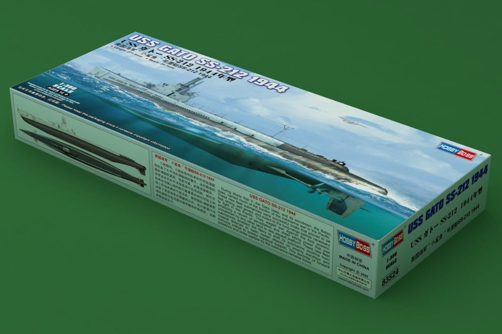 010 - HobbyBoss - 83524 - USS Gato (SS-212) (1944) - primary image