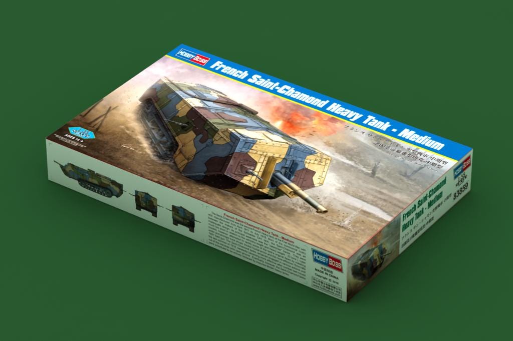 010 - HobbyBoss - 83859 - Saint-Chamond (mid) - primary image