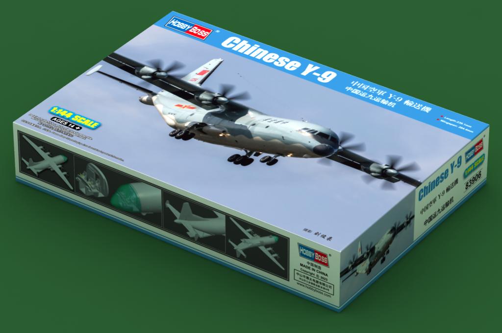 010 - HobbyBoss - 83906 - Shaanxi Y-9 - primary image