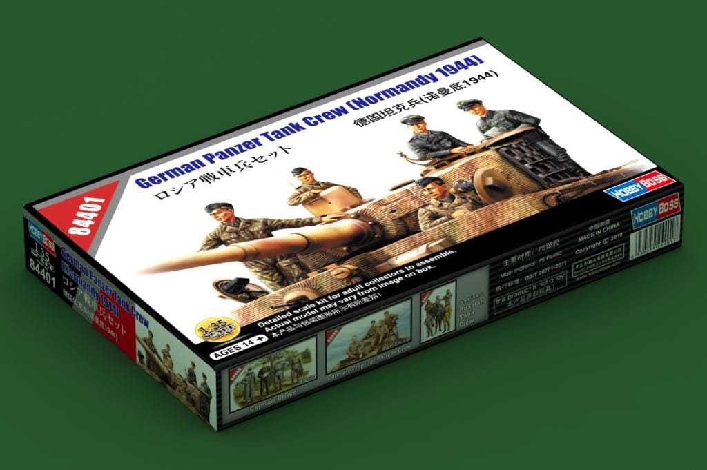 010 - HobbyBoss - 84401 - German Tank Crew (Normandy 1944) - primary image