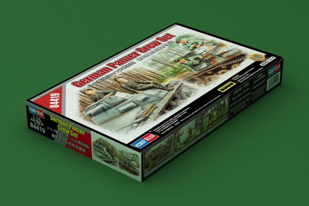 010 - HobbyBoss - 84419 - German Tank Crew - primary image