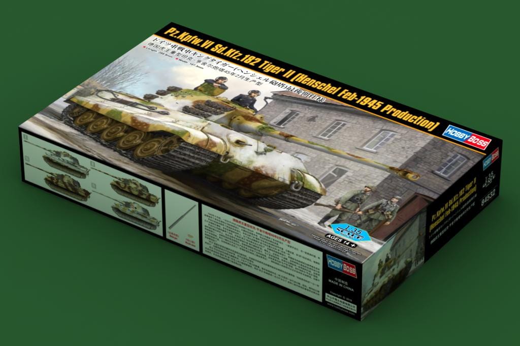 010 - HobbyBoss - 84532 - Tiger II Ausf. B Königstiger (Feb 1945) - primary image