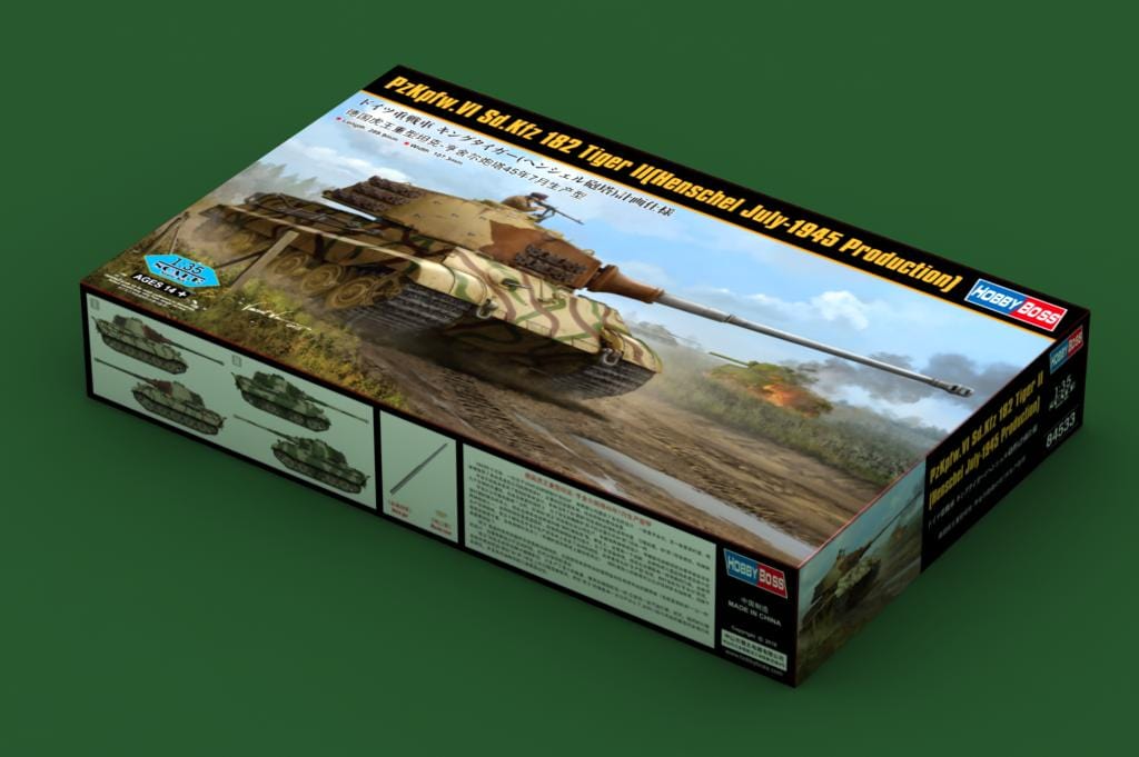 010 - HobbyBoss - 84533 - Tiger II Ausf. B Königstiger (Jul 1945) - primary image