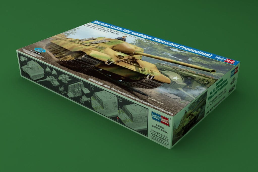 010 - HobbyBoss - 84562 - Henschel Sd.Kfz. 186 Jagdtiger - primary image