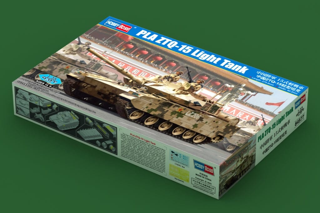 010 - HobbyBoss - 84577 - ZTQ-15 Black Panther - primary image