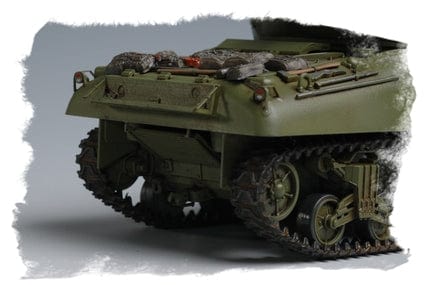 704 - HobbyBoss - 84802 - M4A1 Sherman (mid) - painted model