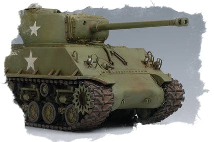 704 - HobbyBoss - 84804 - M4A3E8 Sherman - painted model