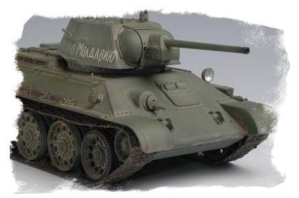 705 - HobbyBoss - 84808 - T-34-76 obr. 1943 Factory 112 - painted model