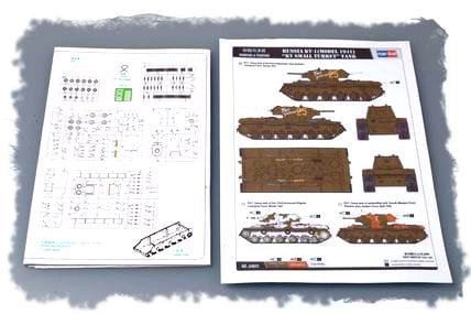 300 - HobbyBoss - 84810 - KV-1 obr. 1941 - paint schemes
