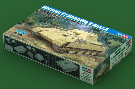 100 - HobbyBoss - 84831 - Pz.Beob.Wg. V Ausf. A Panther - box front right angle