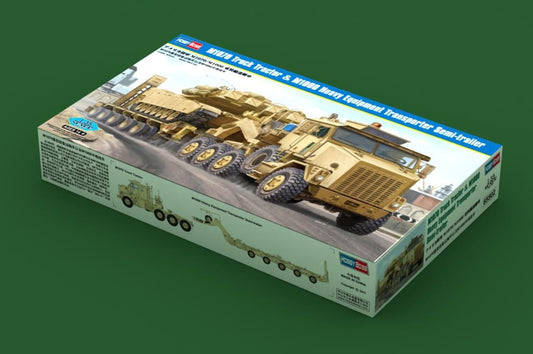 010 - HobbyBoss - 85502 - Oshkosh M1070 with M1000 Semi-Trailer - primary image