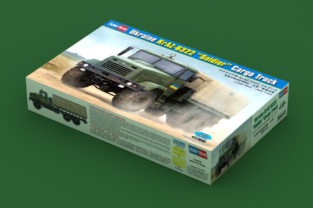 010 - HobbyBoss - 85512 - KrAZ-6322 Soldier - primary image