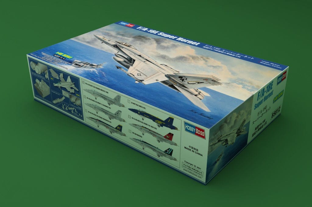 010 - HobbyBoss - 85812 - McDonnell Douglas F/A-18E Super Hornet - primary image