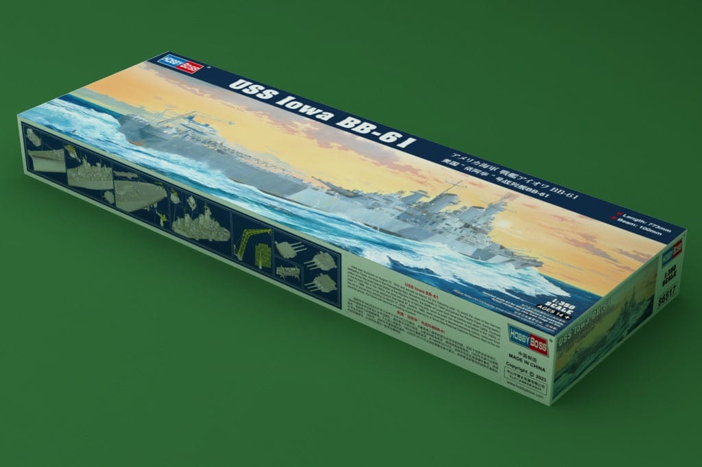 010 - HobbyBoss - 86517 - USS Iowa (BB-61) - primary image