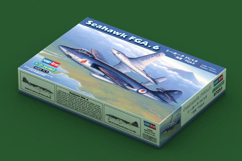 010 - HobbyBoss - 87251 - Hawker Sea Hawk FGA.6 / Mk 50 - primary image