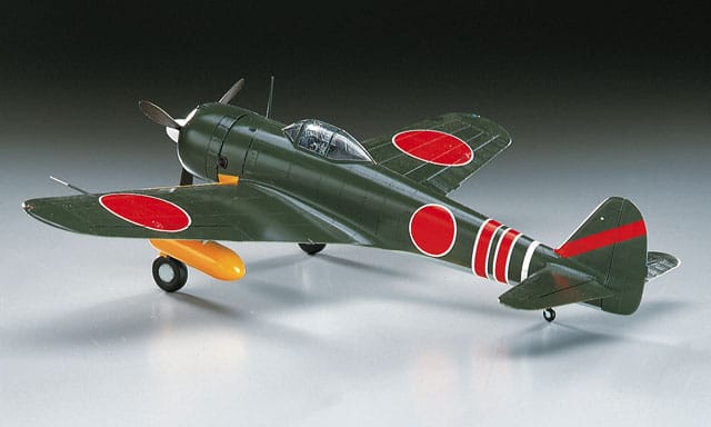 700 - Hasegawa - ST03 - Nakajima Ki-43-II Hayabusa ‘Oscar’ - painted model