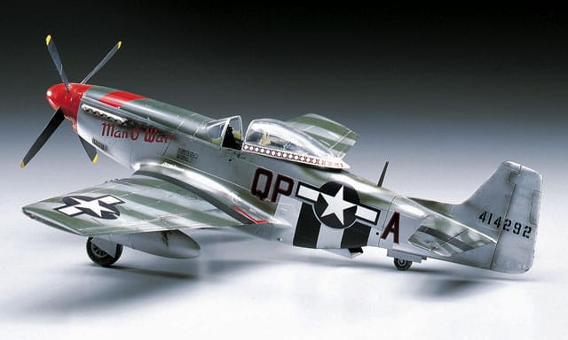 700 - Hasegawa - ST05 - North American P-51D Mustang - painted model