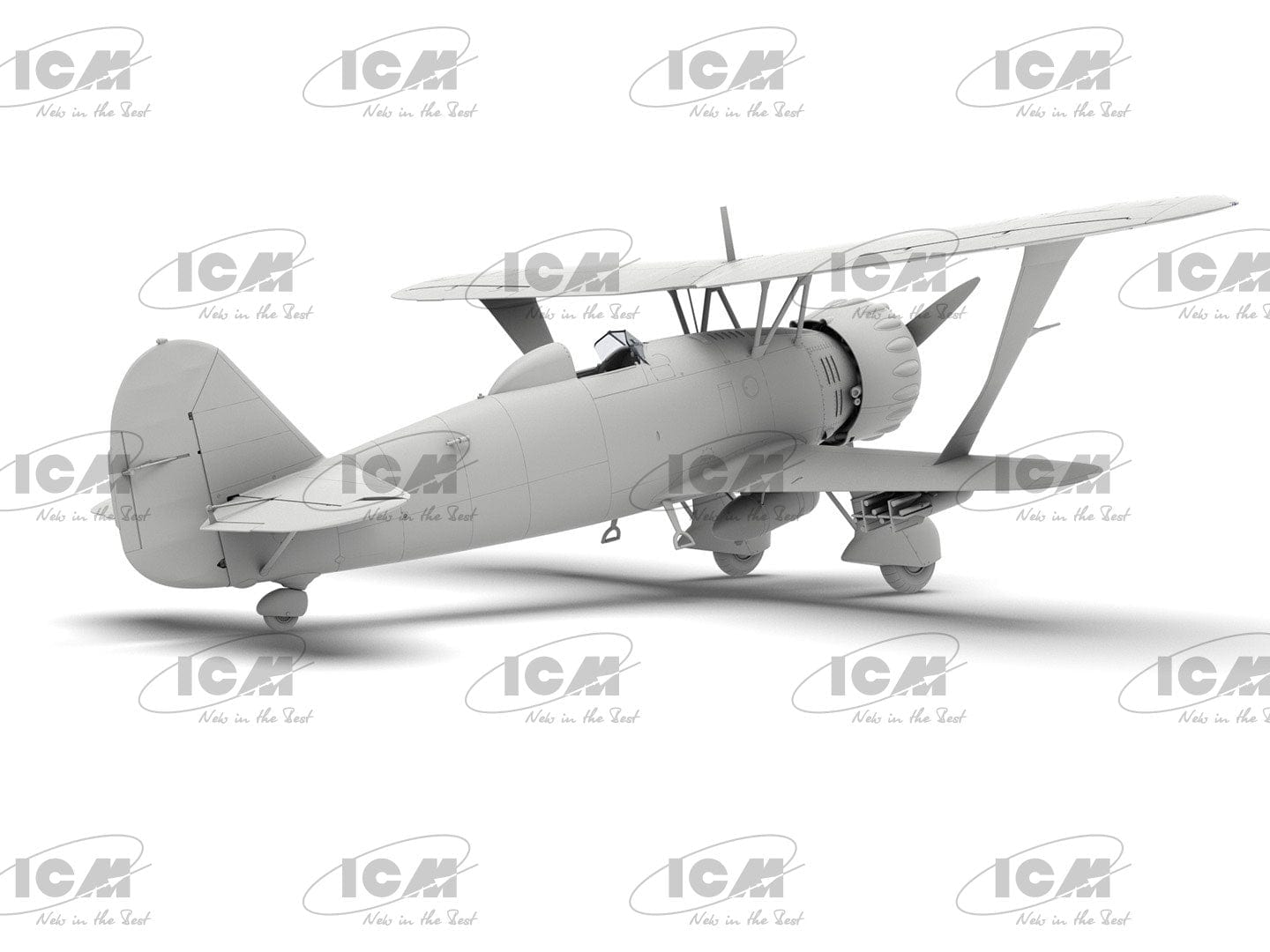 502 - ICM - 32015 - Henschel Hs 123 A-1 (late) - digital model