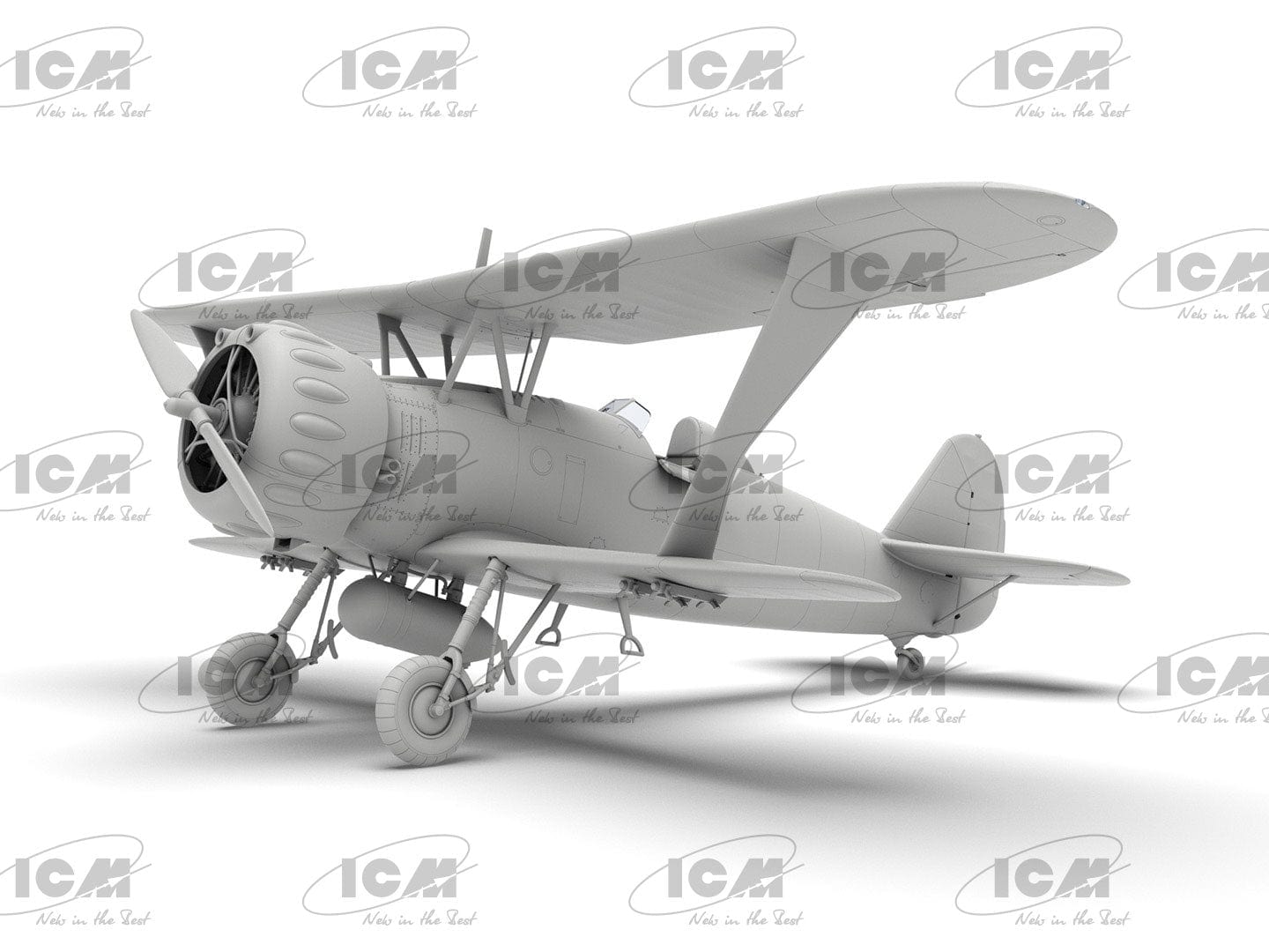 504 - ICM - 32015 - Henschel Hs 123 A-1 (late) - digital model