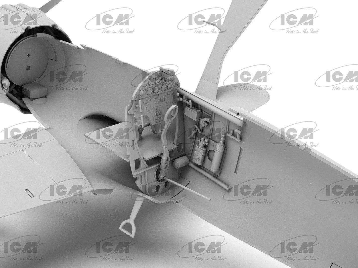 506 - ICM - 32015 - Henschel Hs 123 A-1 (late) - digital model