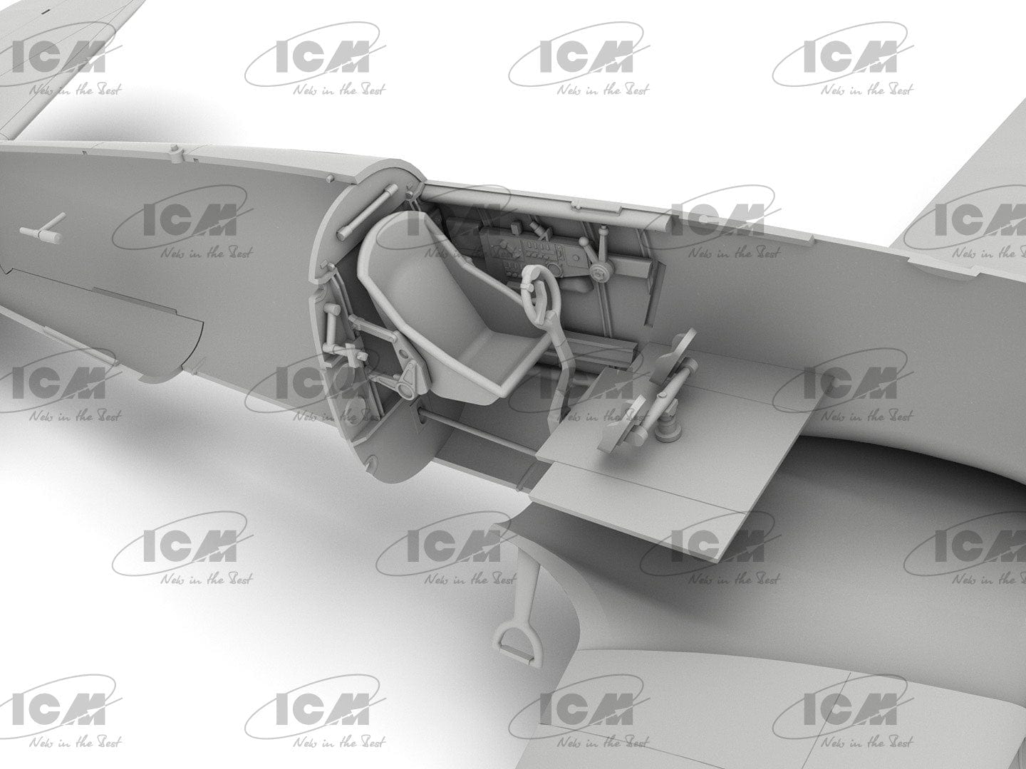 507 - ICM - 32015 - Henschel Hs 123 A-1 (late) - digital model