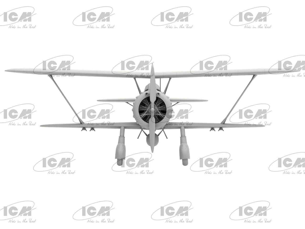 500 - ICM - 32016 - Henschel Hs 123 A - digital model