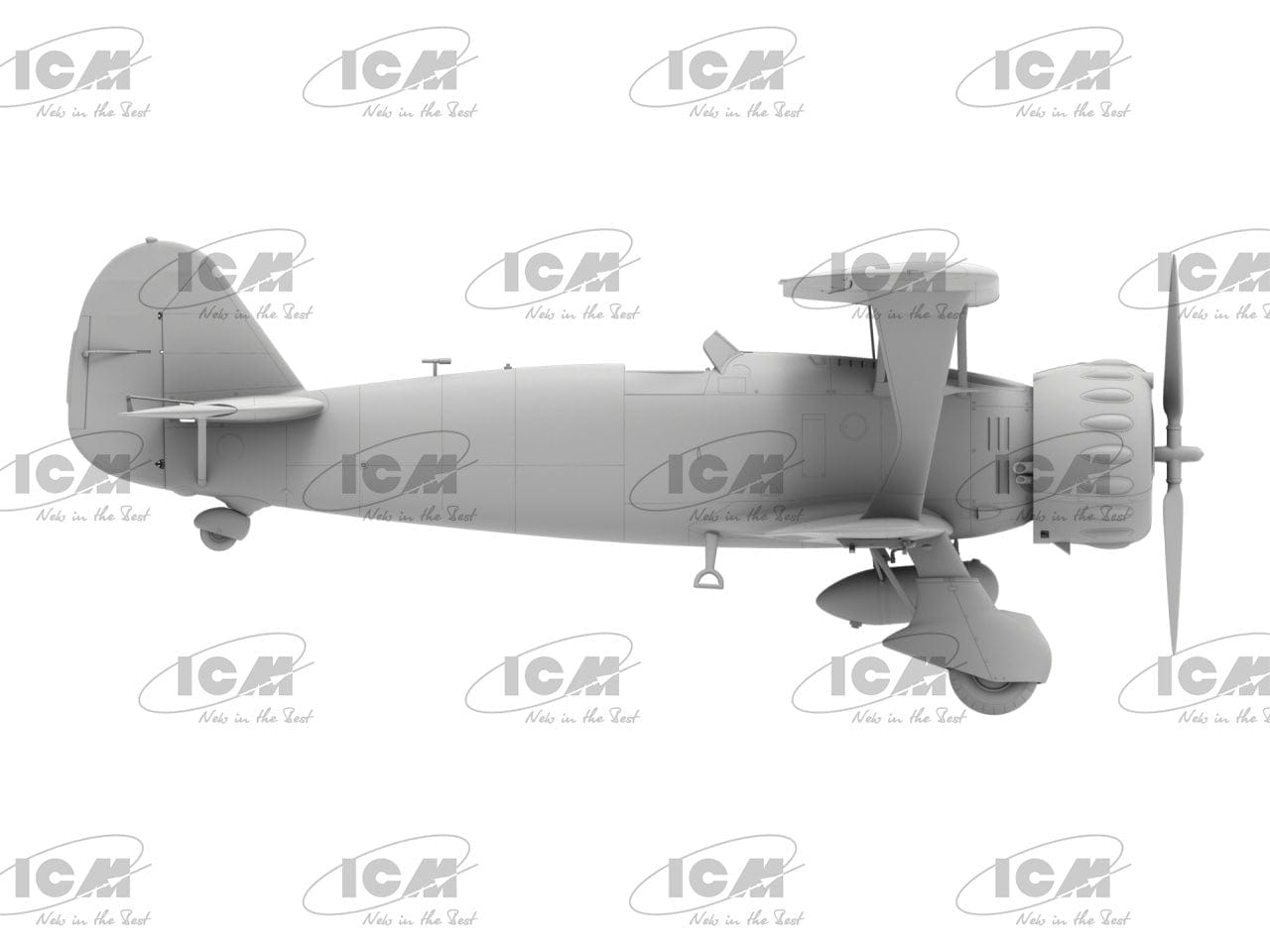 501 - ICM - 32016 - Henschel Hs 123 A - digital model