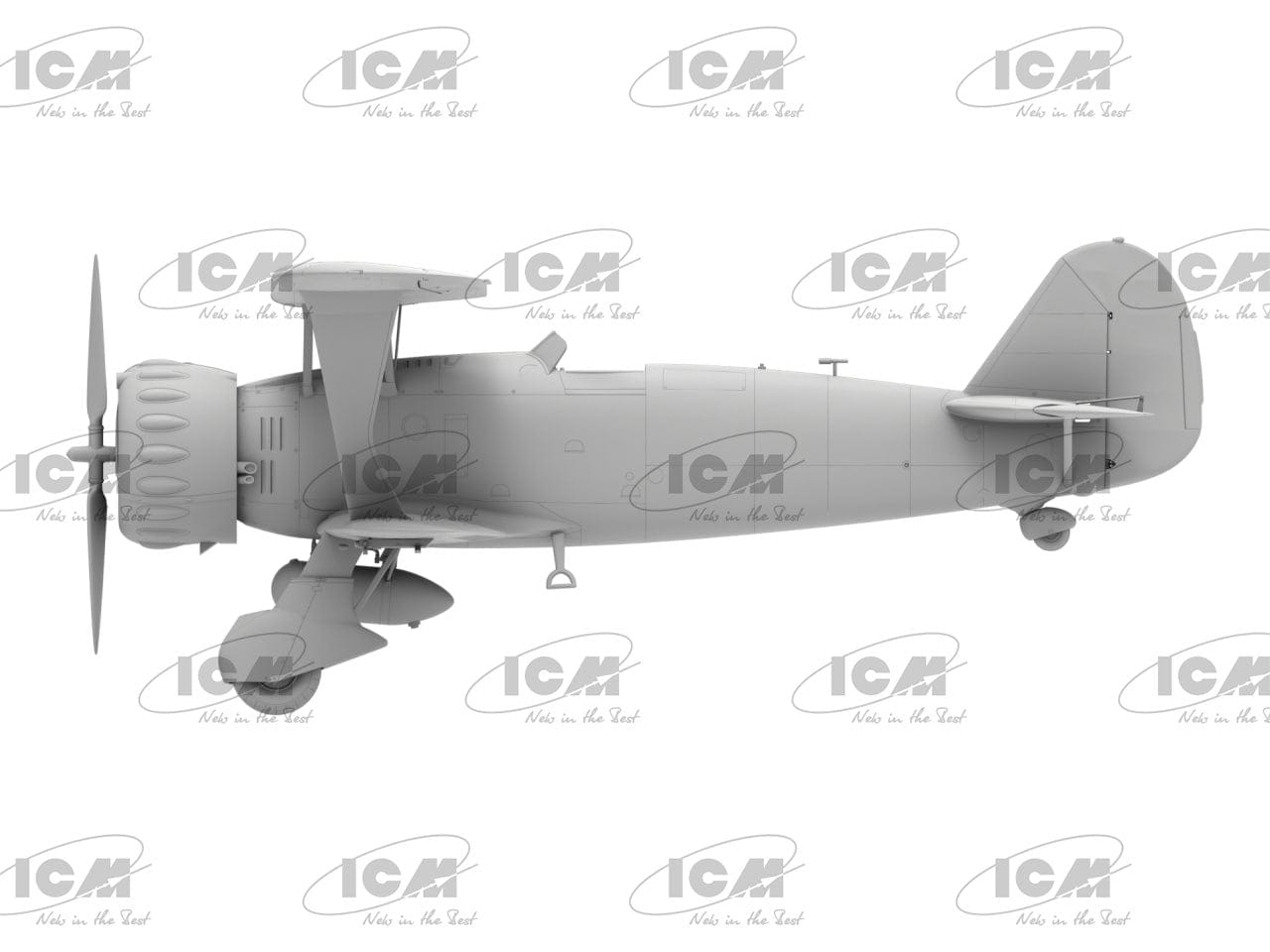 502 - ICM - 32016 - Henschel Hs 123 A - digital model