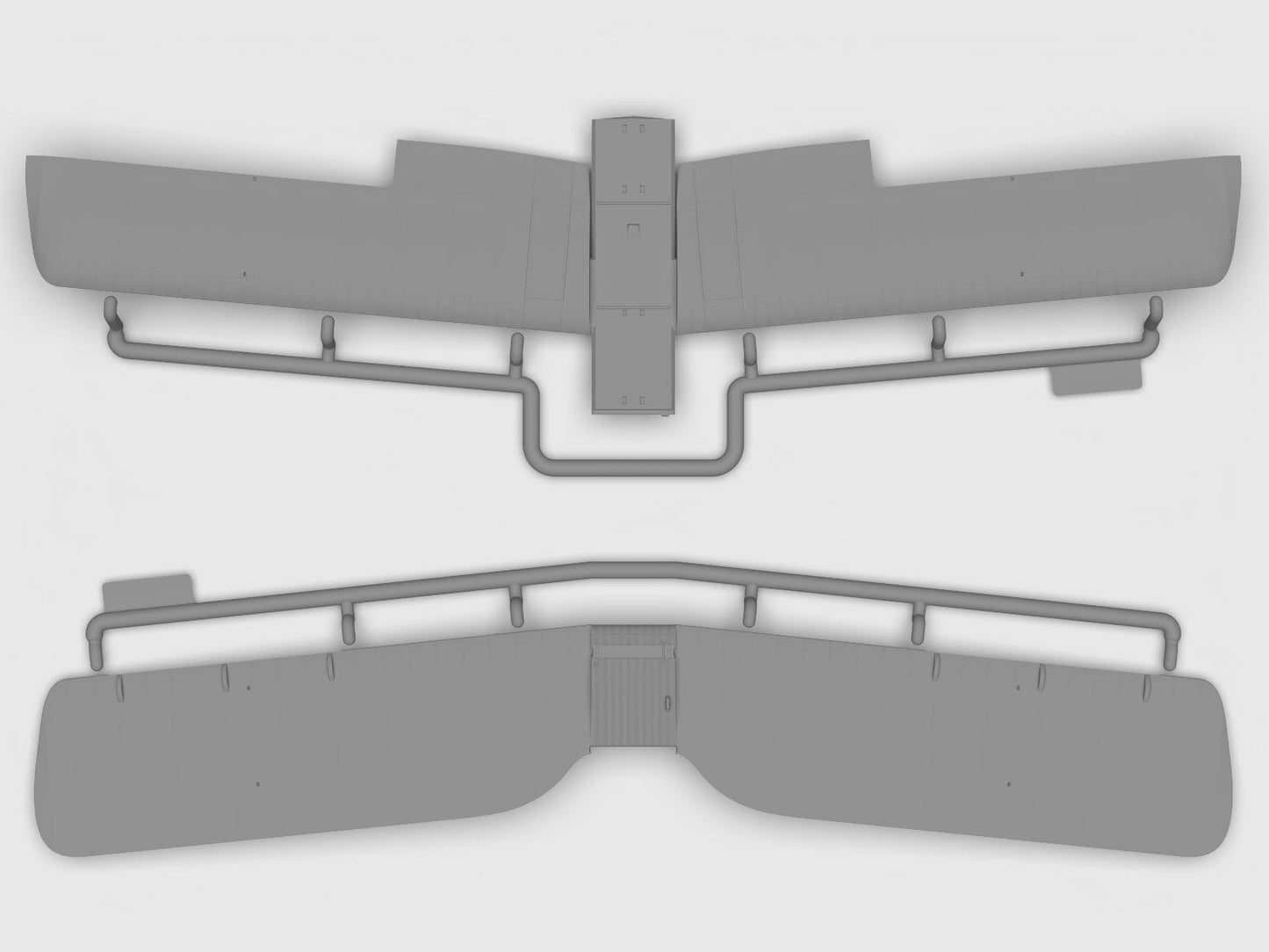 010 - ICM - 32019 - de Havilland DH.82A Tiger Moth - sprue