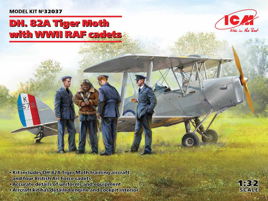 010 - ICM - 32037 - de Havilland DH.82A Tiger Moth with British Cadet Pilots - primary image
