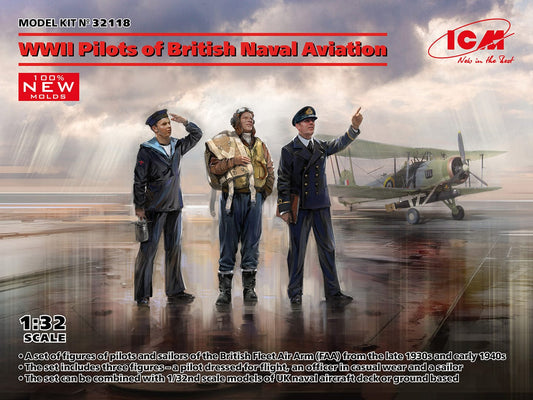010 - ICM - 32118 - British Fleet Air Arm Pilots - primary image