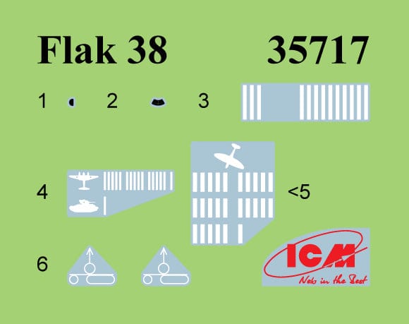 401 - ICM - 35408 - Ford-Werke G 917 T Truppenluftschutzwagen - decals