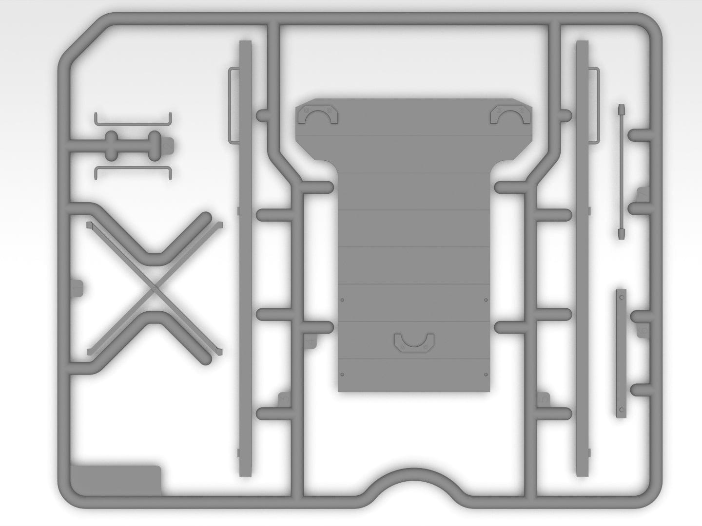 206 - ICM - 35408 - Ford-Werke G 917 T Truppenluftschutzwagen - sprue